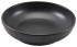 Terra Porcelain Black Coupe Bowl 23cm x 6