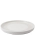 Churchill Viana Prints Charcoal Grey Walled Plate 26cm/10.25" (Pack of 6)