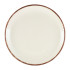 Terra Stoneware Sereno Brown Coupe Plate 19cm x12