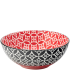 Cadiz Red & Black Bowl 16cm/6.3" (Pack of 6)