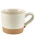 GenWare Kava White Stoneware Coffee Cup 34cl/12oz (Pack of 6)
