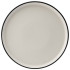 Homestead Black Walled Plate 27cm/10.5" (Pack of 6)