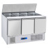 Prodis EC-3SALAD 3 Door Saladette with Topping Well