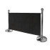 Bolero Black Canvas Barrier