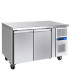 Prodis Two Door Stainless Steel Counter Fridge 283 Litre