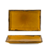 Dudson Harvest Mustard Rectangle Tray 13.5 x 9.125 Inch (Pack of 6)