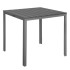 Bolero Valletta Grey Slatted Outdoor Table 780mm
