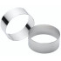KitchenCraft Stainless Steel Large Cooking Rings 9x3.5cm (Set of 2)