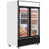 Tefcold Upright Display Freezer Glass Double Door 1108 Litre