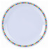 Coloured Circles Melamine Plate 22.5cm x12