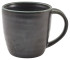 Terra Porcelain Cinder Black Mug 300ml/10.5oz (Pack of 6)