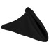 Dinner Napkin Polyester 50cm Jet Black
