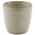 Terra Porcelain Smoke Grey Chip Cup 8.7cm/3.42" 320ml/10.82oz - Front