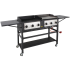 Buffalo Commercial BBQ Combi Grill 6 Burner LPG Gas