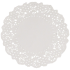 Poppies Round White Doily 14cm/5.5" (Pack of 250)