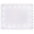 Poppies Rectangle White Doily 30.5x40.7cm/12x16" (Pack of 250)