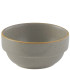 Churchill Stonecast Peppercorn Grey Stacking Bowl 11.5cm/4.5" 360ml/12.6oz (Pack of 6)