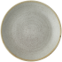 Churchill Stonecast Raw Grey Evolve Coupe Plate 16.5cm/6.5" (Pack of 12)