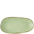 Churchill Stonecast Sage Green Opal Organic Oblong Platter 30 x 15cm (Pack of 12)