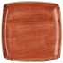 Churchill Stonecast Spiced Orange Deep Square Plate 26.8 x 26.8cm/10.5 x 10.5" (Pack of 6)