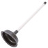 Plunger with Plastic Handle Black 14cm