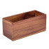 Genware Acacia Wood Table Caddy 23 x 10 x 10cm