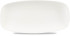 X Squared White Oblong Plate 10.6x5 Inch