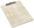 White Wash Wooden Menu Clipboard A4