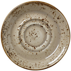 Steelite Craft Porcini Double Well Saucer 14.5cm/6"(Pack of 36)