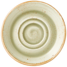 Steelite Craft Green Double Well Saucer 14.5cm/6"(Pack of 36)