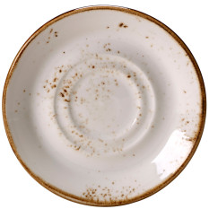 Steelite Craft White Double Well Saucer 14.5cm/6" (Pack of 36)