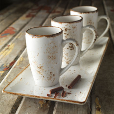 Steelite Craft White Rectangle One Platter 27 x 17cm/10.5 x 7" (Pack of 6)