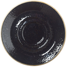 Steelite Craft Liquorice Double Well Saucer 14.5cm/6"(Pack of 36)