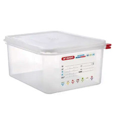 GN 1/2 Gastronorm Sealing Food Storage Container 150mm 10 Litre (Pack of 6)