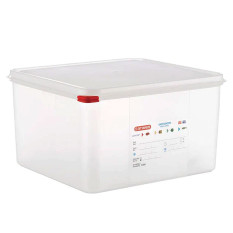 Araven GN 2/3 Gastronorm Sealing Food Storage Container 200mm 19 Litre (Pack of 4)