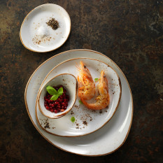 Steelite Craft White Freestyle Plate 15cm/6" (Pack of 12)