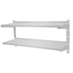 Hurricane Stainless Steel Double Wall Shelf 1500mm
