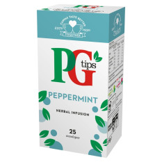 PG Tips Peppermint Tea Bags Enveloped (Pack of 25)