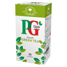 PG Tips Green Tea Bags Enveloped (Pack of 25)