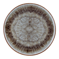 Rustico Iris Signature Plate 16cm/6.3" - Overhead