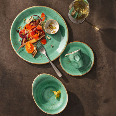 Steelite Craft Aqua Coupe Plate 28cm/11" (Pack of 12)