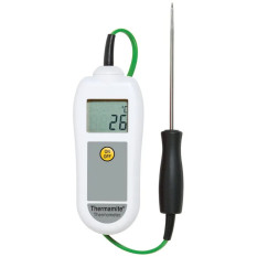 ETI Thermamite Digital Thermometer with Food Probe White -50 to 300°C