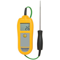 ETI Thermamite Digital Thermometer with Food Probe Yellow -50 to 300°C