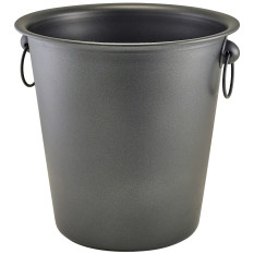 GenWare Metallic Black Wine Bucket 21.5cm