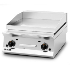Lincat OG8201/C Opus 800 Gas Countertop Griddle Chrome Plate 600mm 15.5 kW