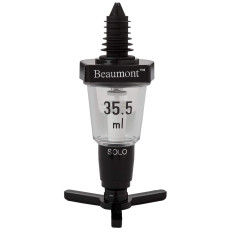 35.5ml Black Solo Spirit Measure Unstamped