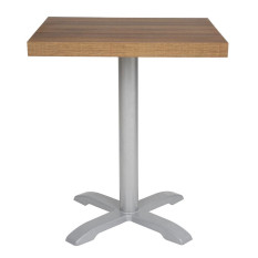 Bolero Square Table Top Rustic Oak 700mm