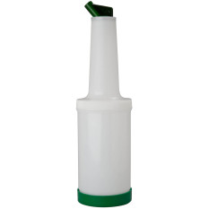 Store Save & Pour Quart Cocktail Juice Bottle 1 Litre Green