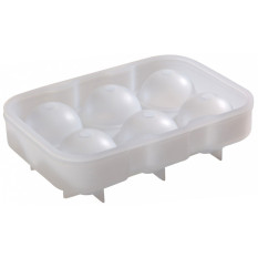 Ice Ball Mould Silicone 4.5cm - 6 Cavities