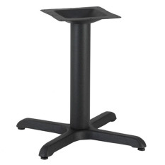Atlas Small Black Coffee Height Table Base